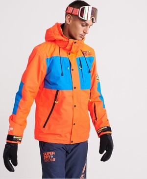 Superdry SD Mountain Férfi Kabát Narancssárga | HJCVL9036